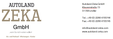 Logo Autoland Zeka GmbH